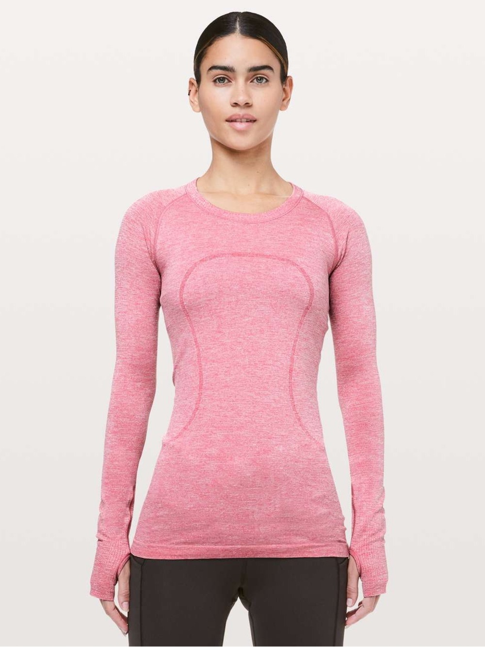 Lululemon Swiftly Tech Long Sleeve Crew *Sparkle
Violet Red / White / Silver